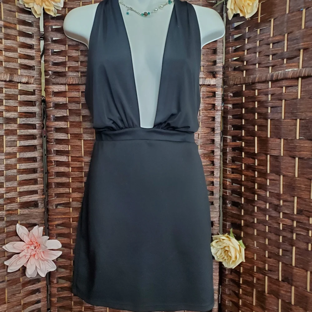 Forever 21 Mini Dress good condition color Black - Picture 4 of 8
